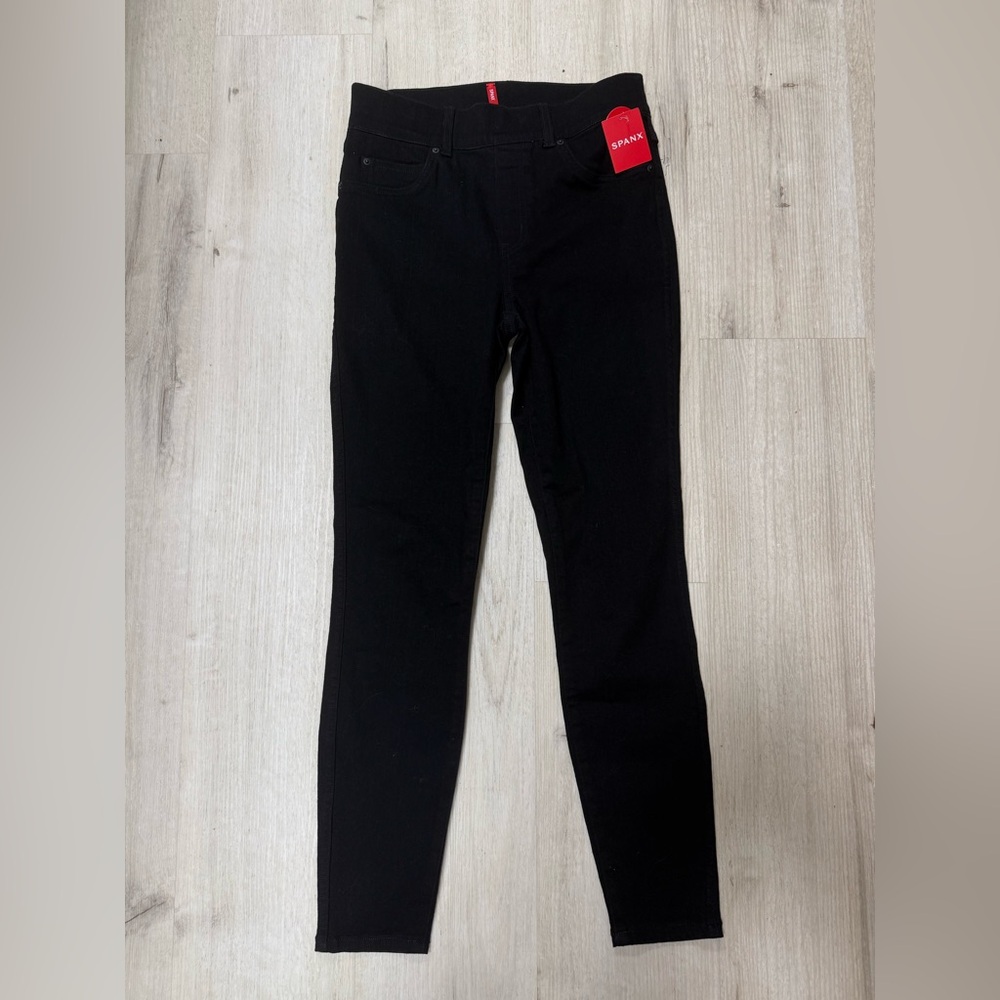 NWT SPANX Black Skinny Jeans - Picture 2 of 5